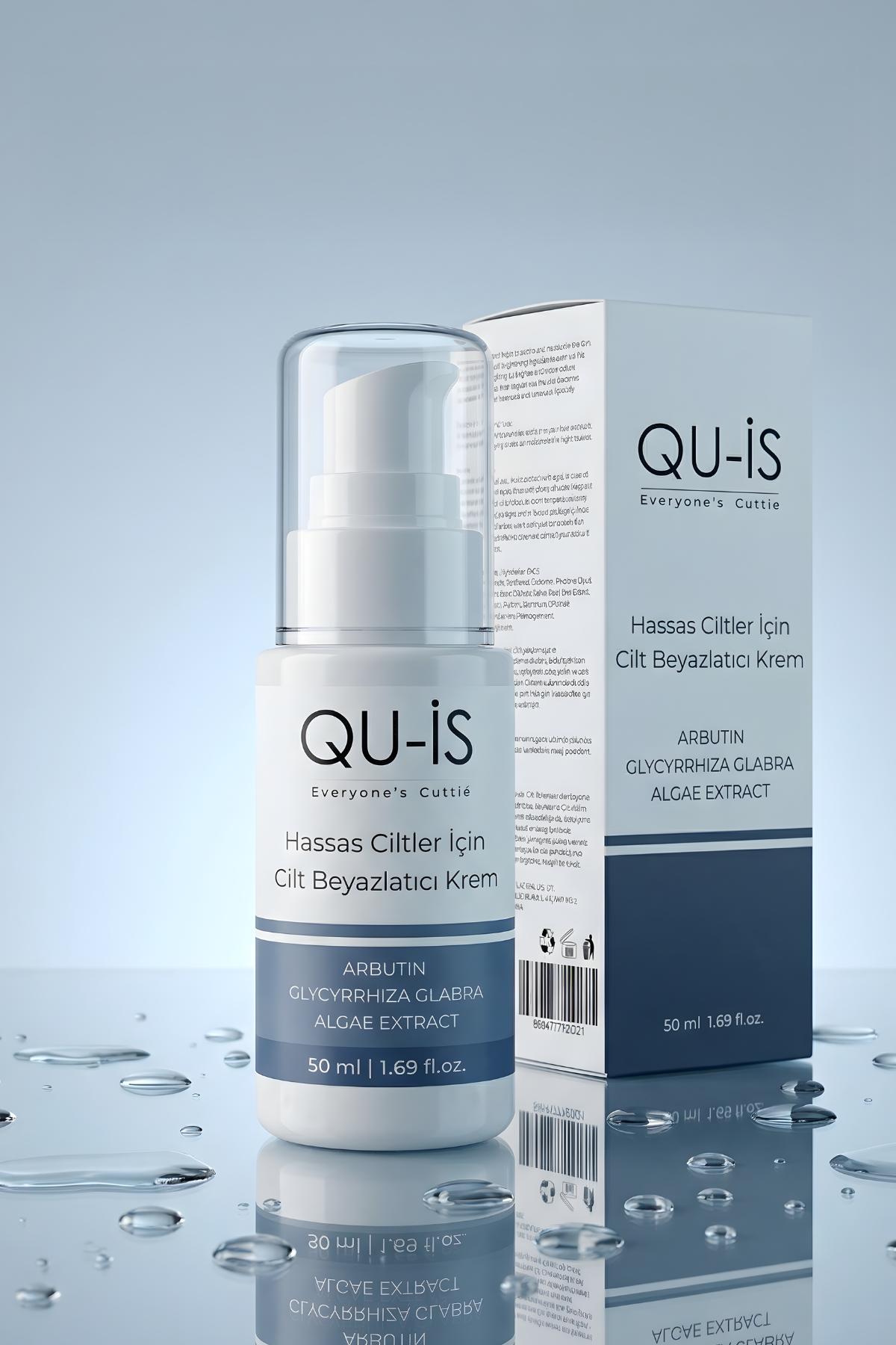 Arbutin & Glycyrrhiza Glabra Aydınlatıcı Cilt Beyazlatıcı Krem - 50 ml