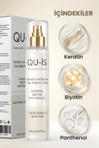 Keratin ve Biotin Saç Bakım Sütü (Güçlü ve Parlak Etki) - 150 ml